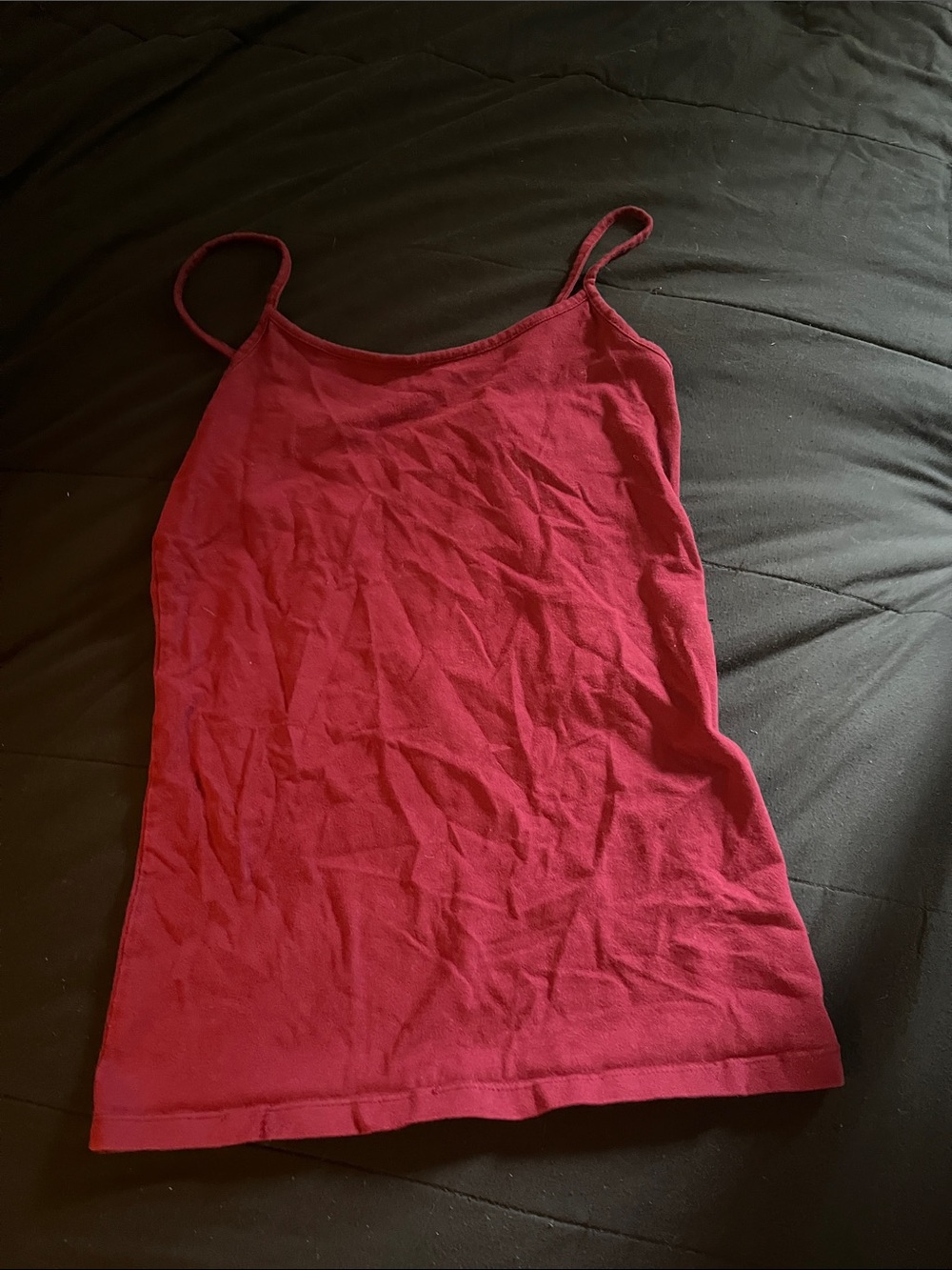 No Boundaries Red Spaghetti-Strap Camisole